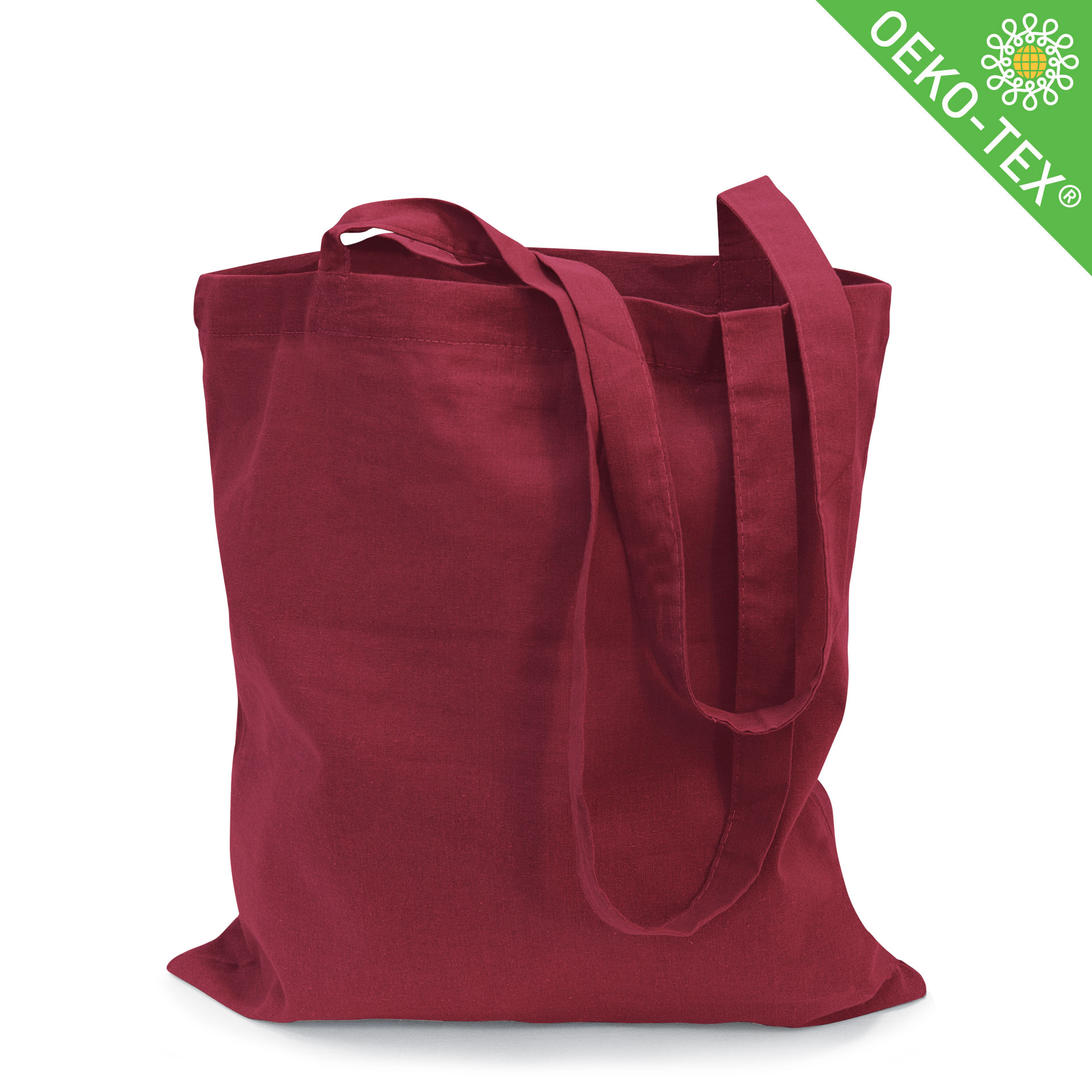 Baumwolltaschen bordeaux
