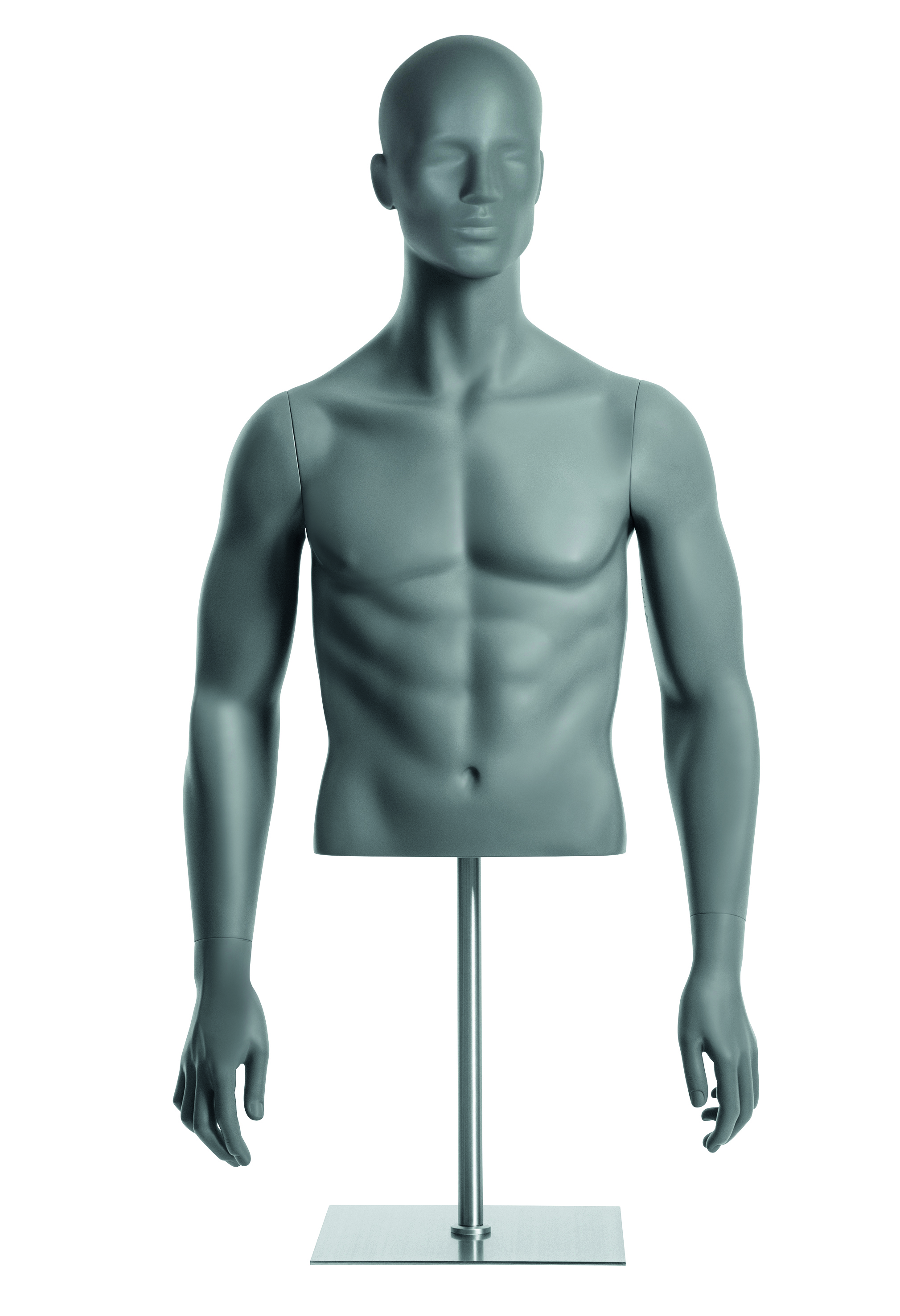Herrentorso Semiro grau - 60cm