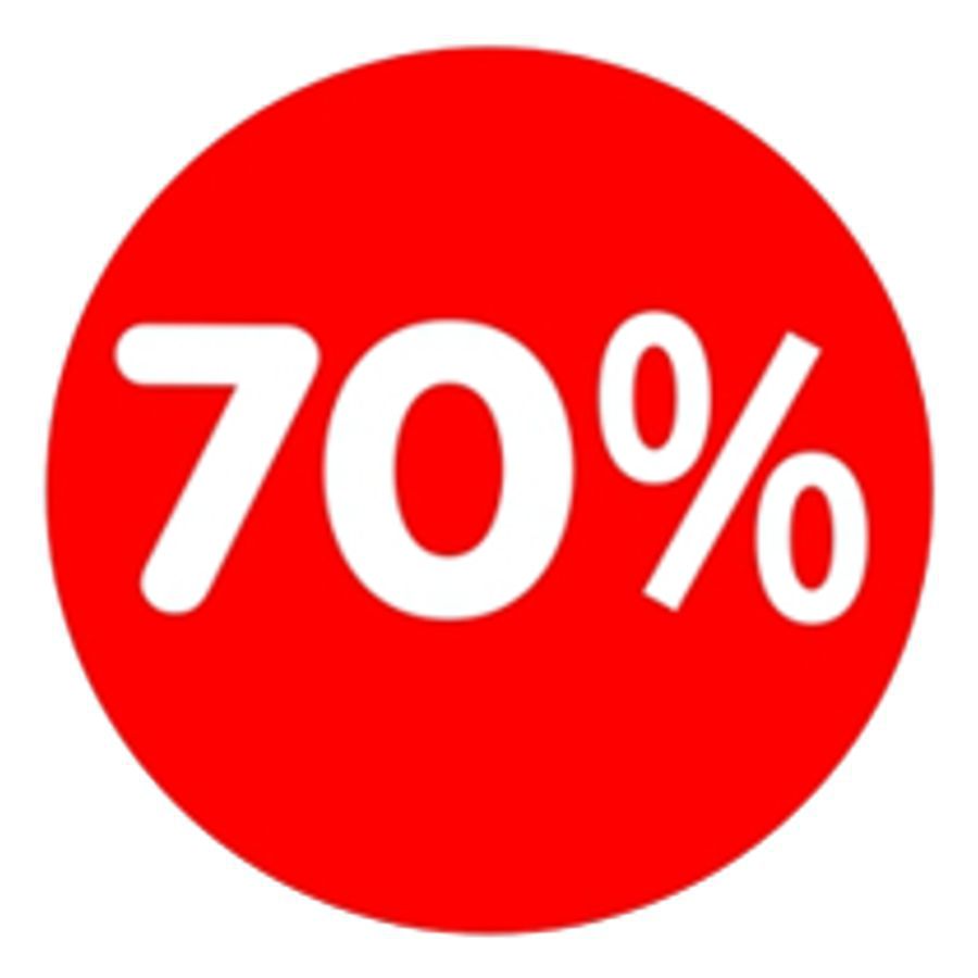 Ankleber 70 % rund Ankleber 70 % rund