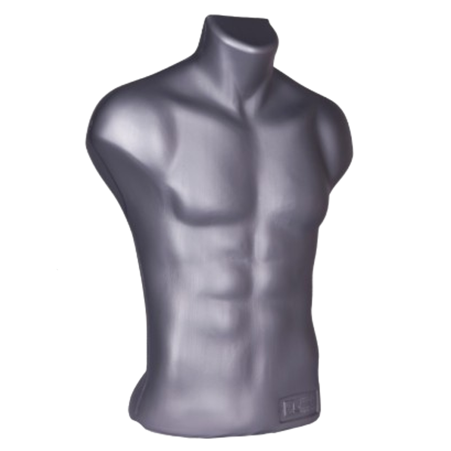 Herrentorso grau - 63cm