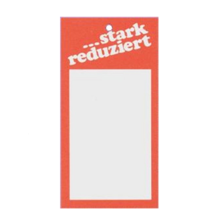 Etiketten bedruckt - ...stark reduziert