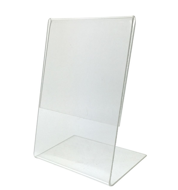 L-Aufsteller transparent DIN A4-A7