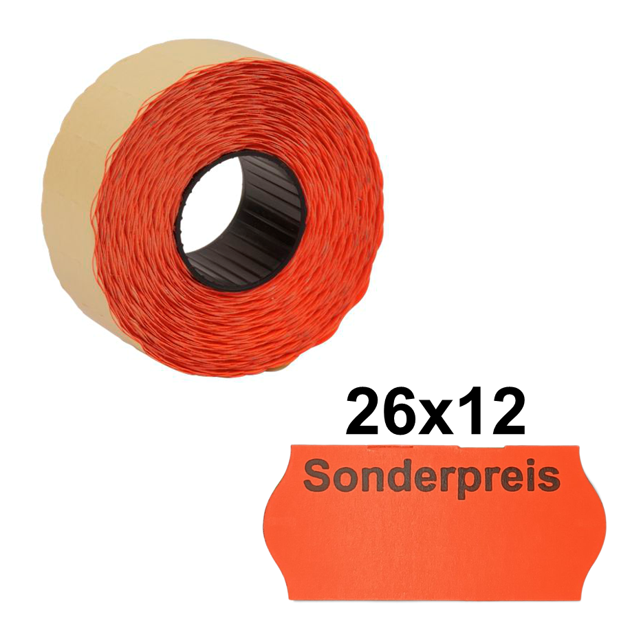 Preisetiketten Sonderpreis - 26x12mm