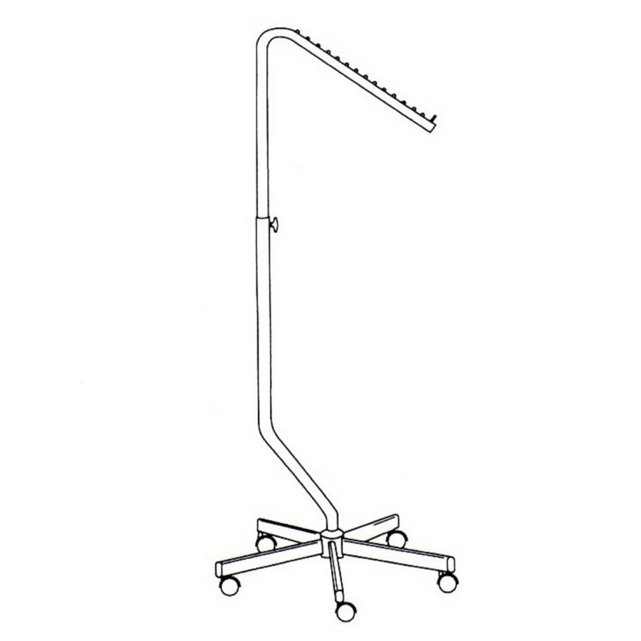 Abhängeständer verchromt - einfach Abhängeständer verchromt - einfach