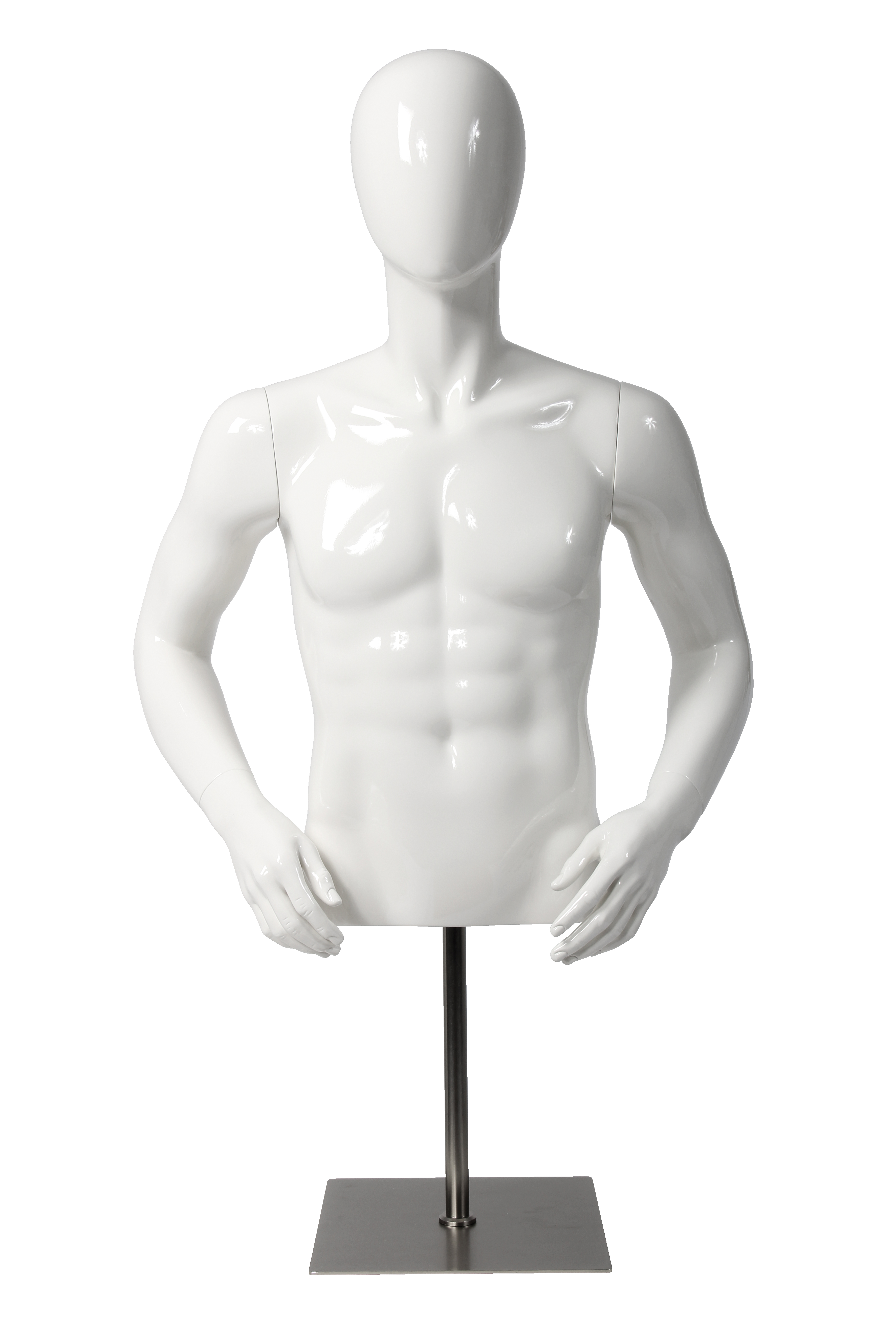 Herrentorso Ringo weiß - 86cm