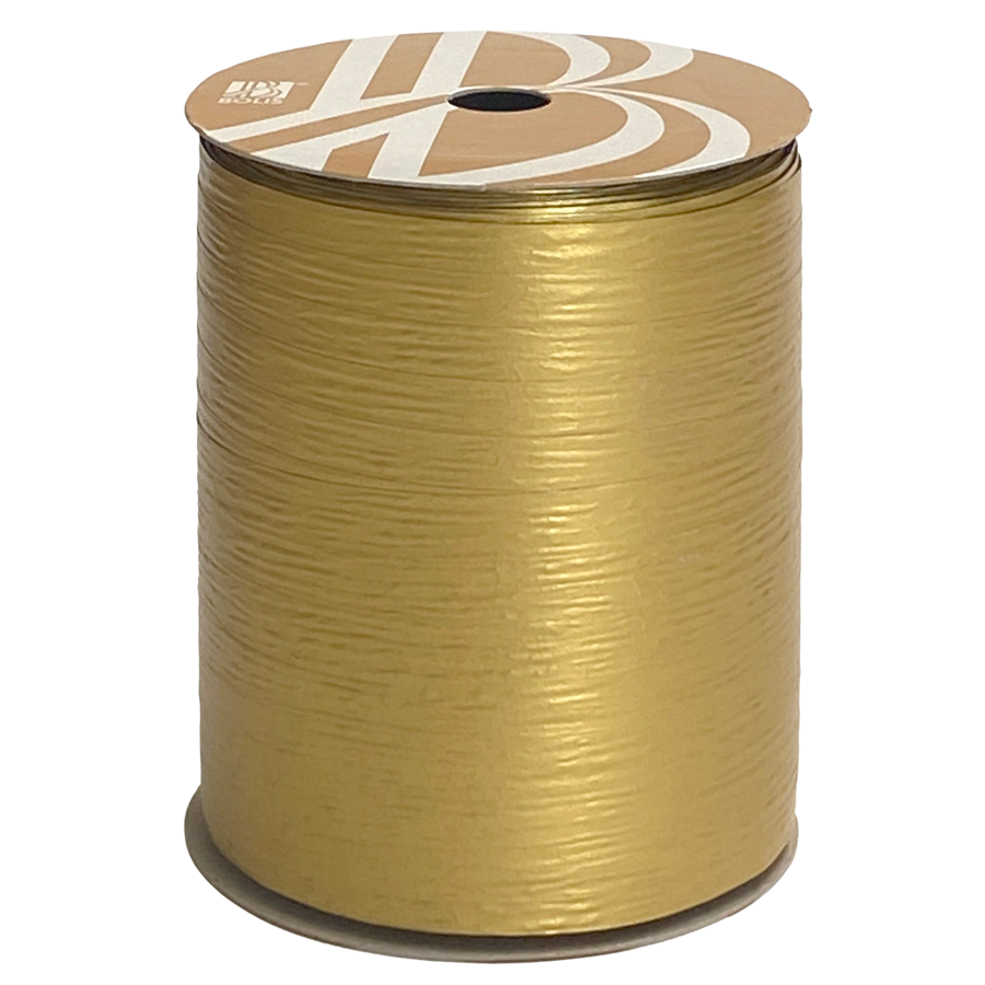 Ringelband matt gold - 10mm/250m