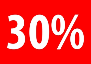 Plakatkarton 30 % DIN A4