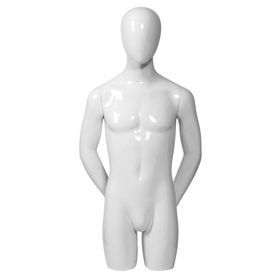 Herrentorso Ringo weiß - 114cm