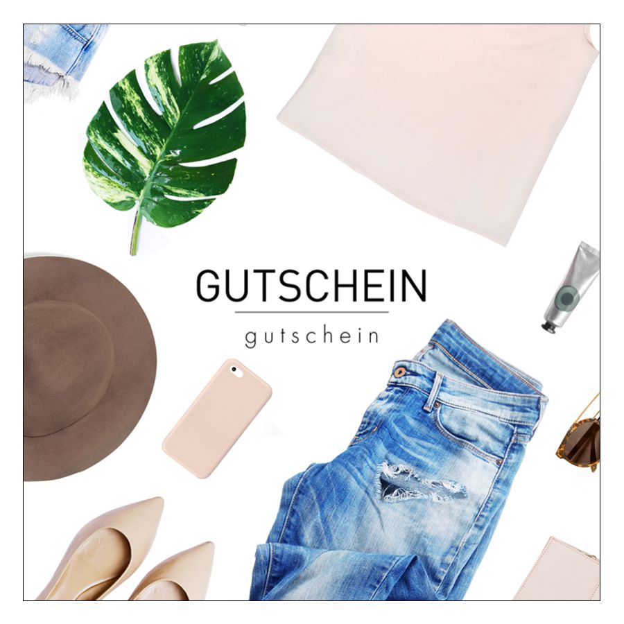 Gutscheine mit Kuvert - 12x12cm