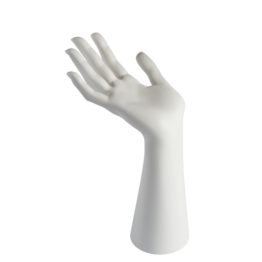Dekohand weiß - 25cm