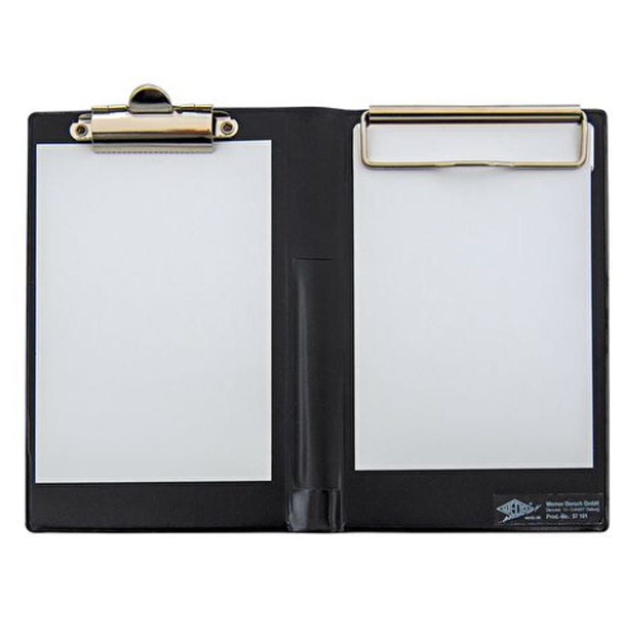 Kassenblockmappe schwarz - DIN A6 Kassenblockmappe schwarz - DIN A6