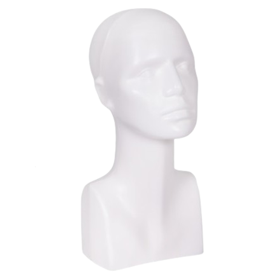 Damenkopf weiß - 38cm