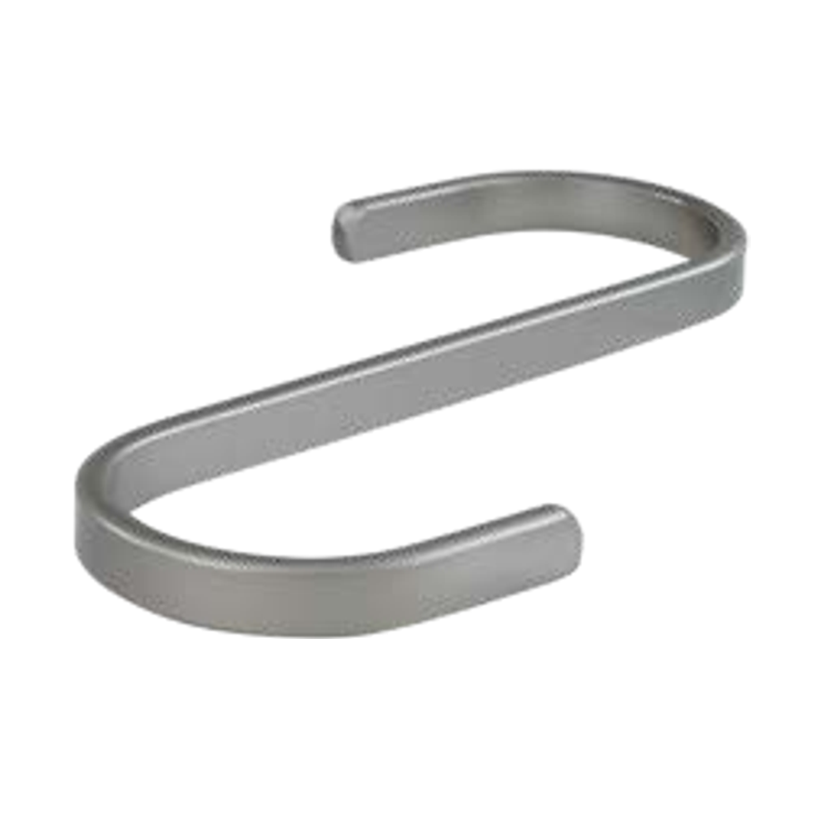 S-Haken flach matt - 120x35mm