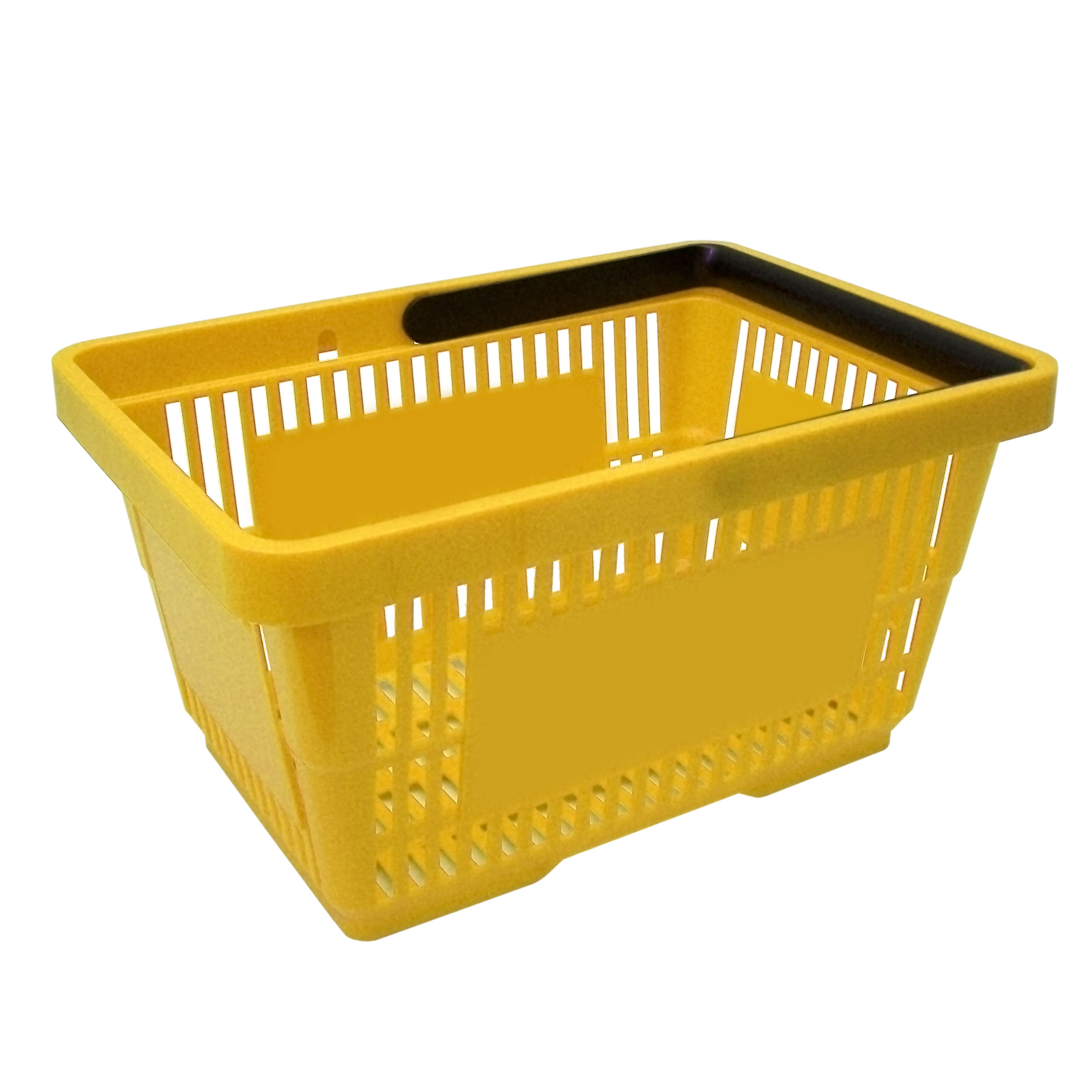 Einkaufskorb gelb - 21L