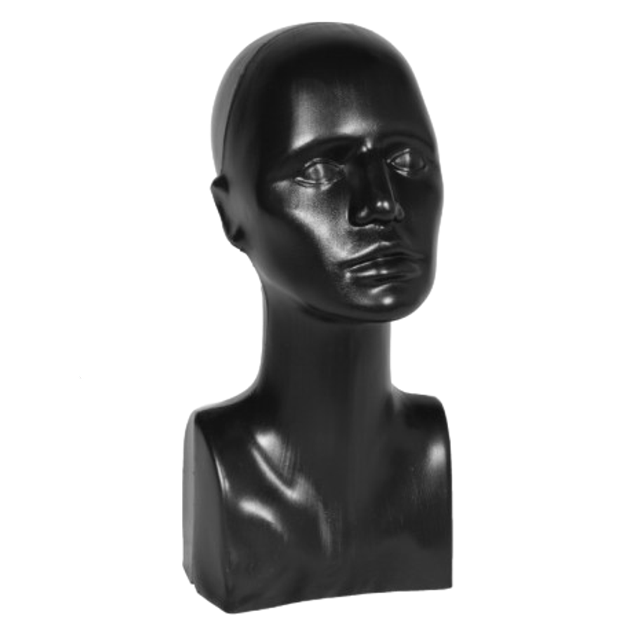 Damenkopf schwarz - 38cm