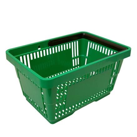 Einkaufskorb grün - 21L