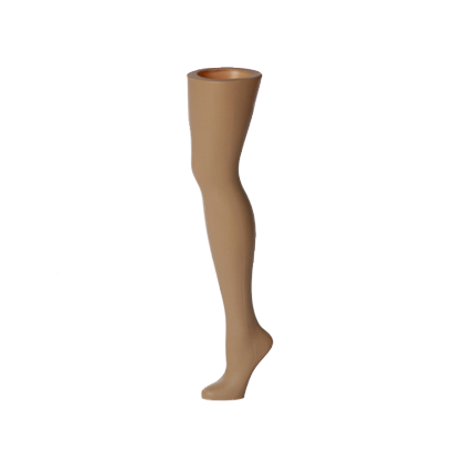 Strumpfbein hautfarben - 73cm