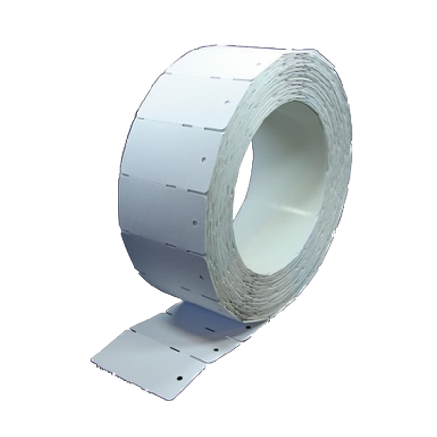 Etikettenrolle unbedruckt - weiß 30x58mm