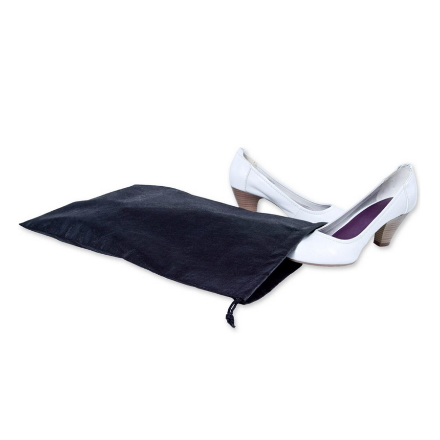 Schuhbeutel schwarz - 300x400mm