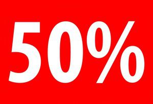 Plakatkarton 50 % DIN A4
