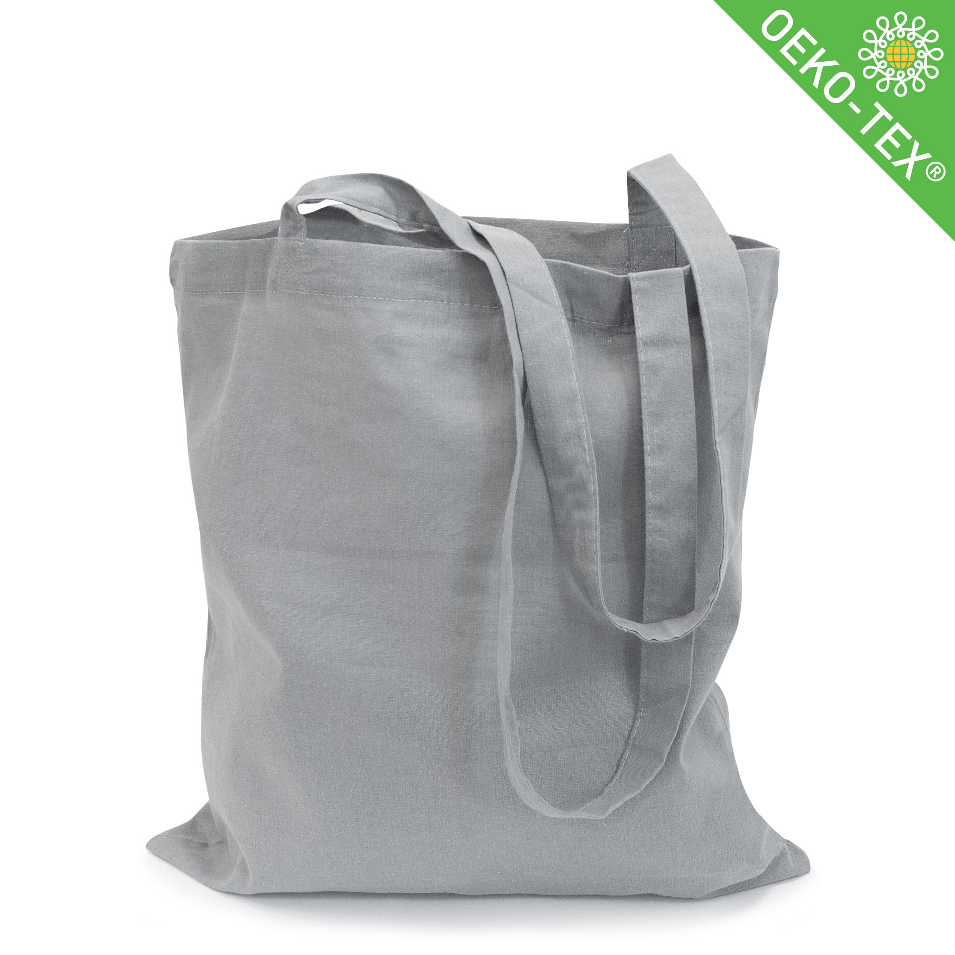 Baumwolltaschen grau