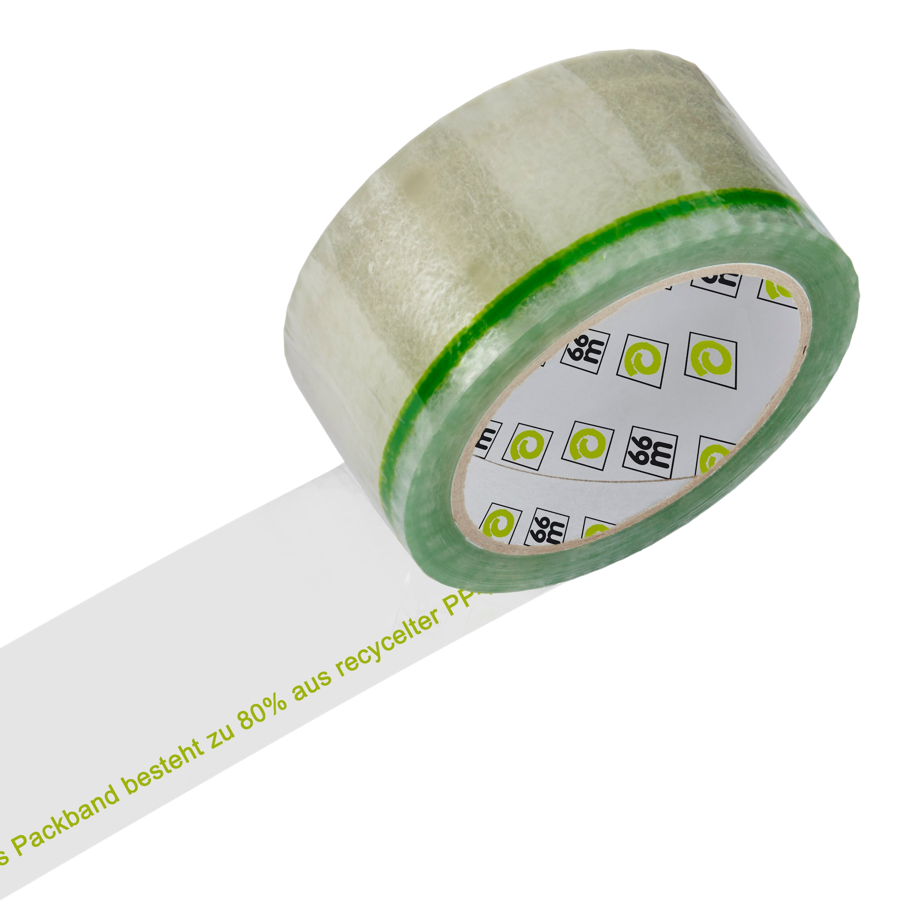 Klebeband transparent Recyclinganteil Klebeband transparent Recyclinganteil