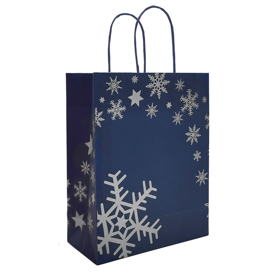 Papiertüten XStar blau - Kordelgriff