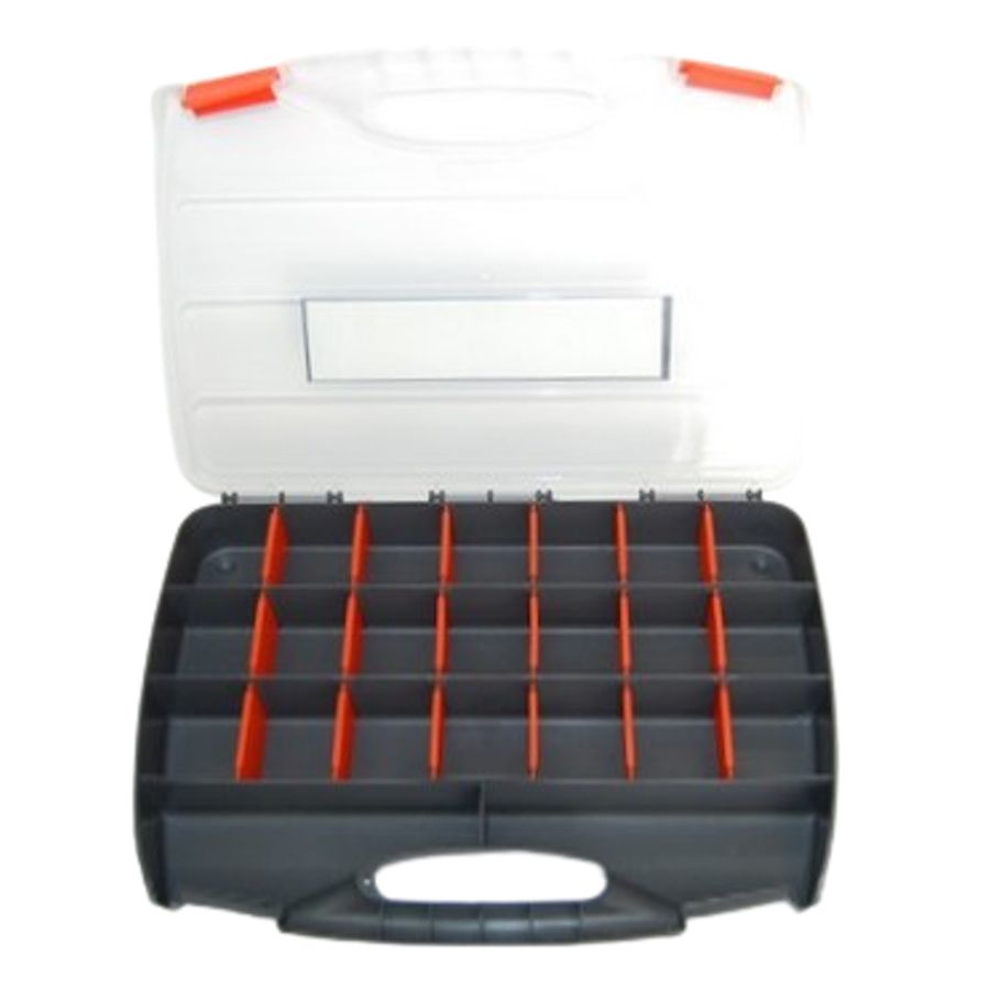 Sortierbox grau - 26 Fächer