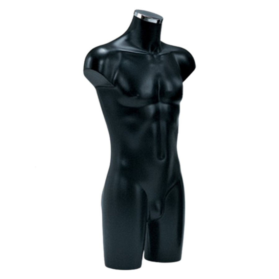 Herrentorso schwarz - 88cm