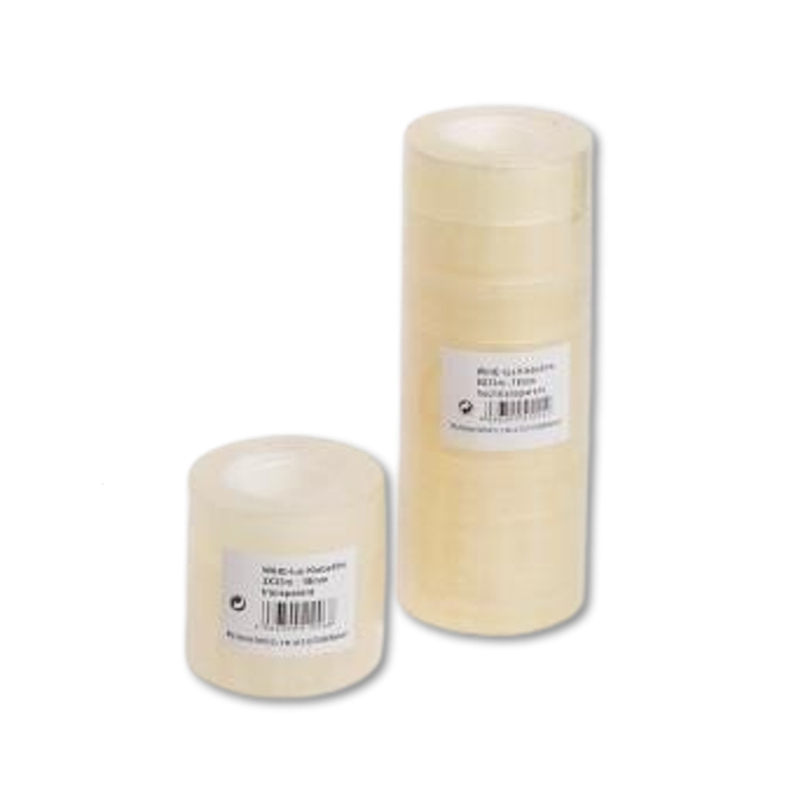 Klebefilmrollen klein transparent