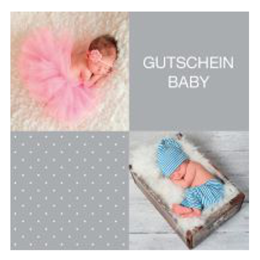 Gutscheine mit Kuvert - 12x12cm
