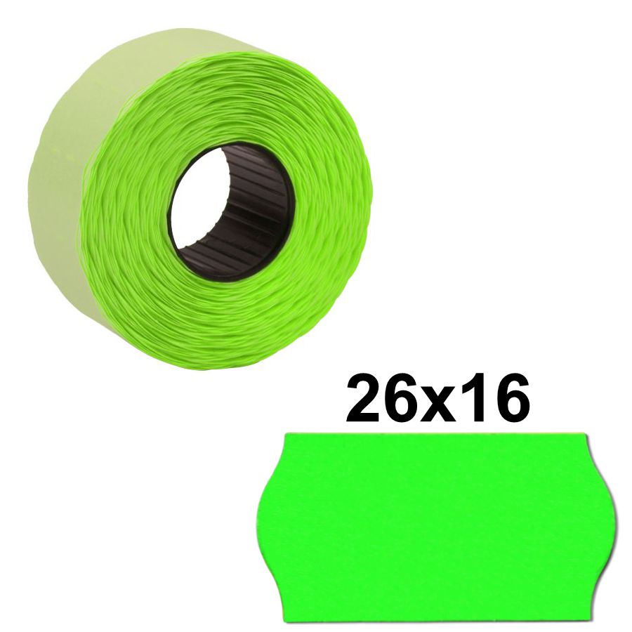 Preisetiketten grün - 26x16mm