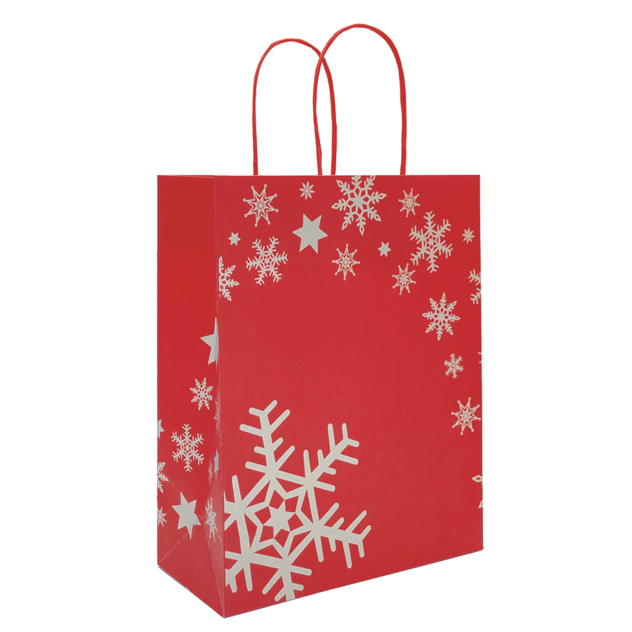 Papiertüten XStar rot - Kordelgriff