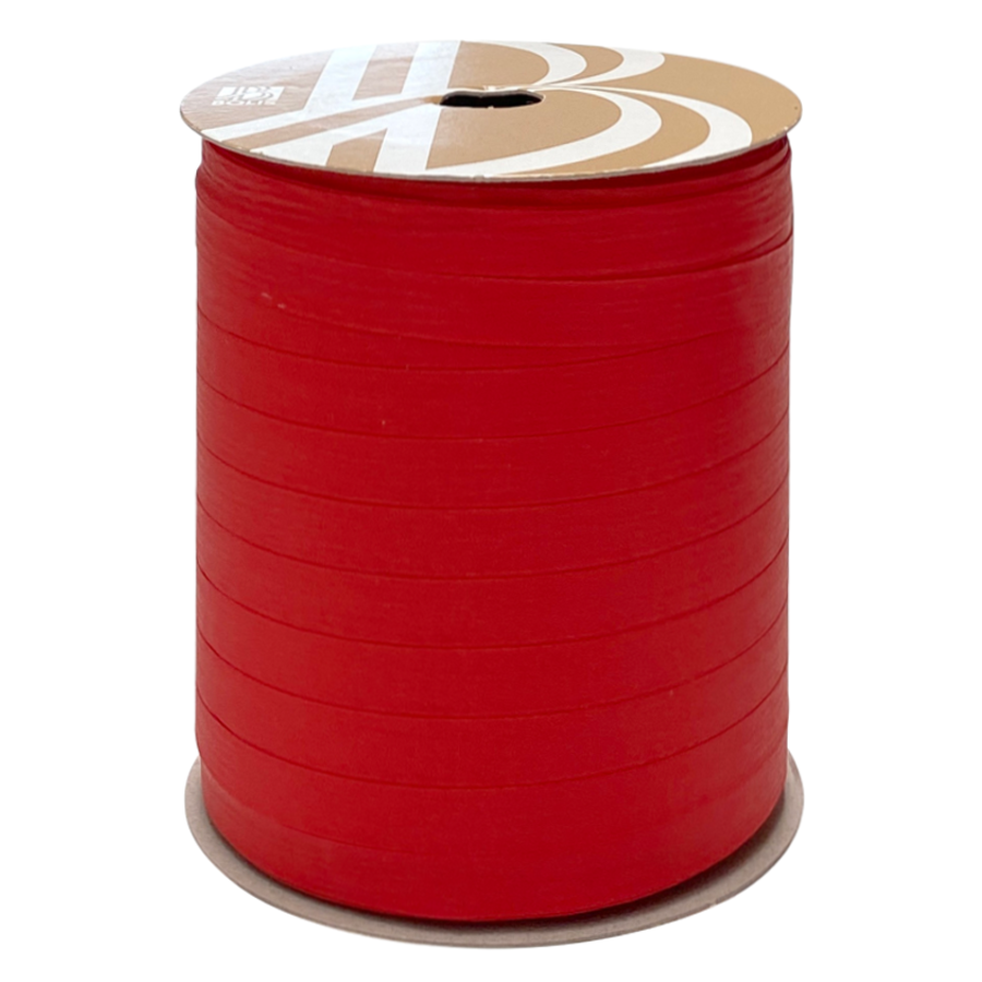 Ringelband matt rot - 10mm/250m