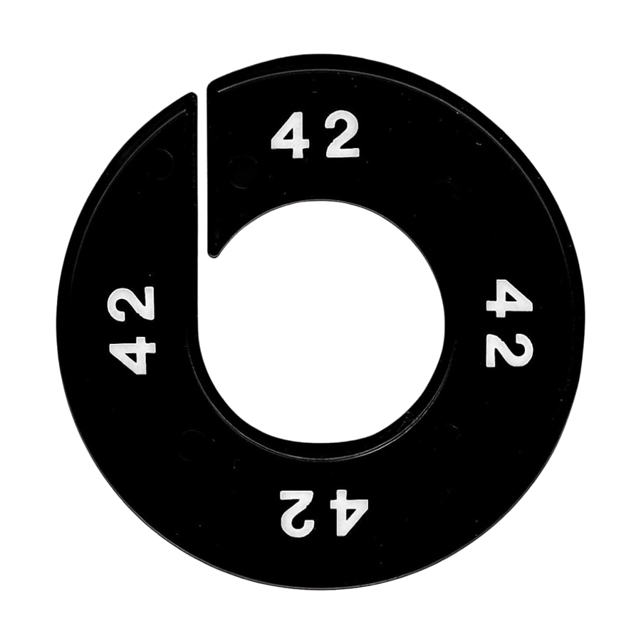 Ringscheibe RS I schwarz (XXS-188)