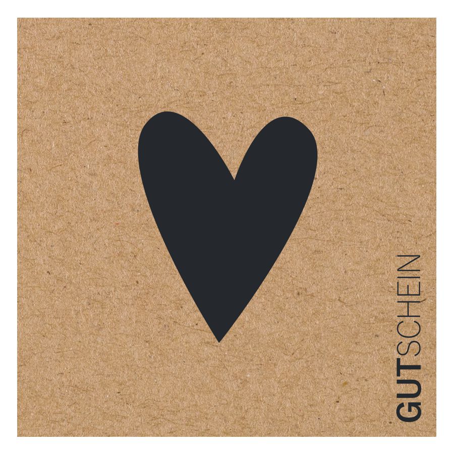 Gutscheine mit Kuvert - 12x12cm